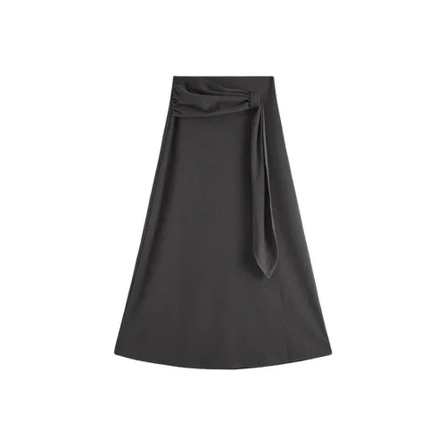 LANGQING Повседневный Длинный Юбка Женские