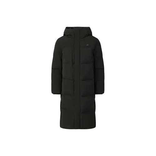 FILA Белый Пуховик Мужской Глубокий Черный