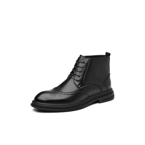 LUYOU Детские ботинки MID Топ Унисекс