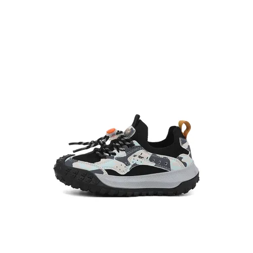 Jeep Легкий Амортизирующий Противоскользящий Устойчивый к Износу Низкий Топ Уличная Обувь Межзвездный Черный Детский