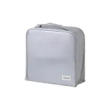 Серебристо-серый улучшенный подвесной чемодан, косметичка