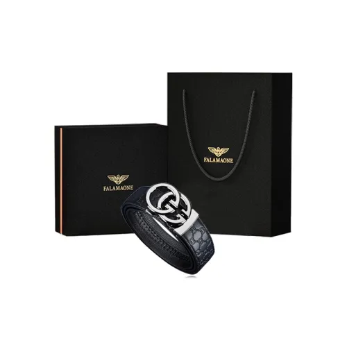 FALAMAONE Ремни из натуральной коровьей кожи мужской ширина 3,5 см