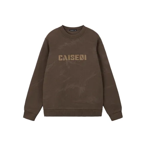 CAISEDI Умбра Мужские Свитшоты