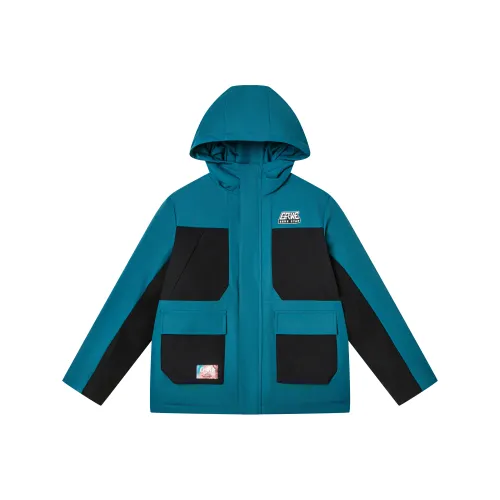 ERKE KIDS Звездный Ночной Синий 604 Kids Утеплённые Куртки