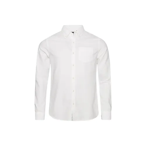 SUPERDRY Белые Мужские Рубашки