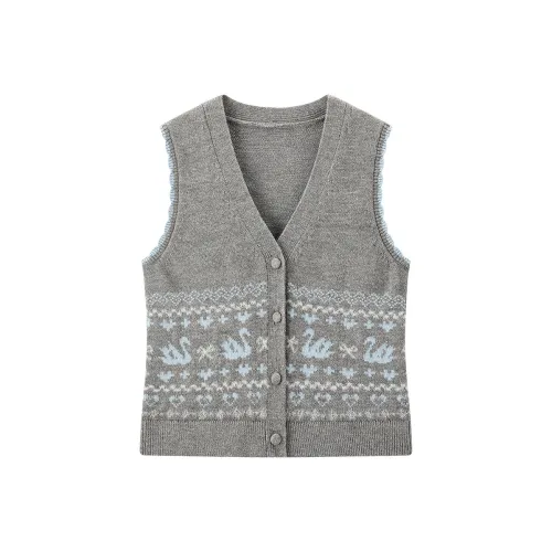 LEDIN Silver Candle Gray In Stock Women's Knitwear