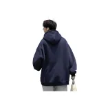 Темно-синий, синий, с капюшоном, тонкий (логотип RUNIE на груди)