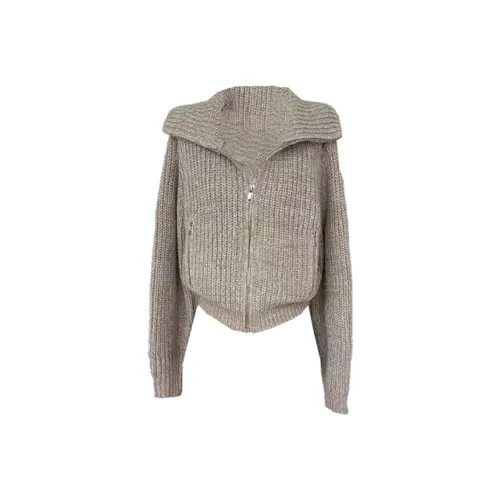 GRAYISMOON Светло-серый Женский Трикотаж