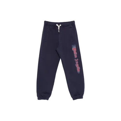 PALM ANGELS Темно-синие Kids Брюки