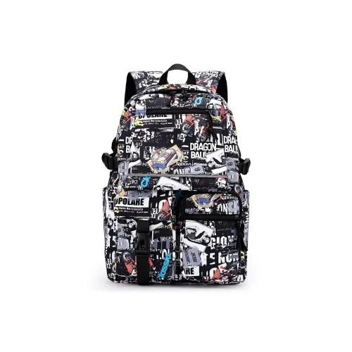 BAODIDAISHU Нейлоновый рюкзак стандартный унисекс черный белый