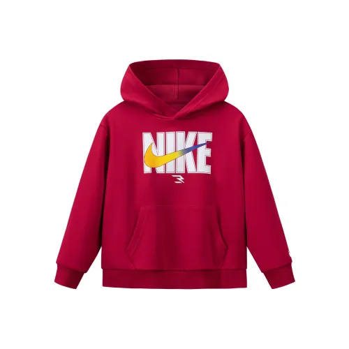 nike Преппи Красный Kids Свитшоты
