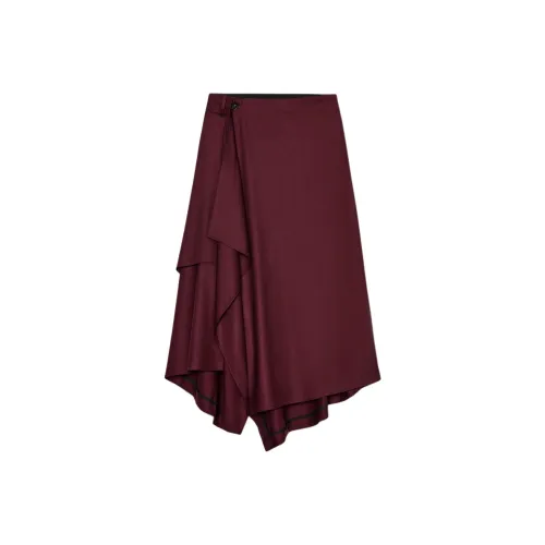 ZARA ZW Series Повседневная Длинная Юбка Женская