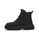 Черный с флисовой подкладкой