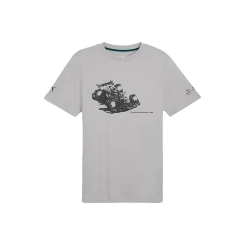 PUMA MAPF1 Серый Мужской T-Рубашки