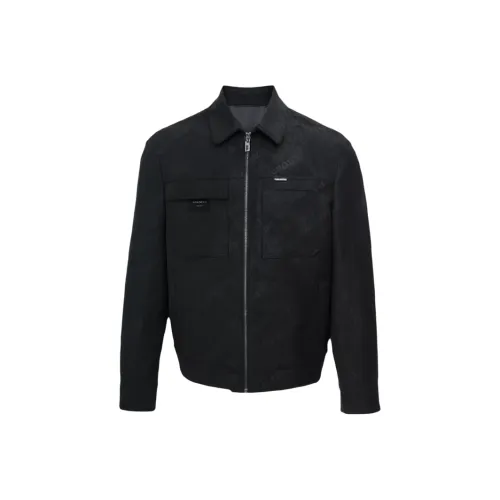 H 75 Черные Мужские Куртки