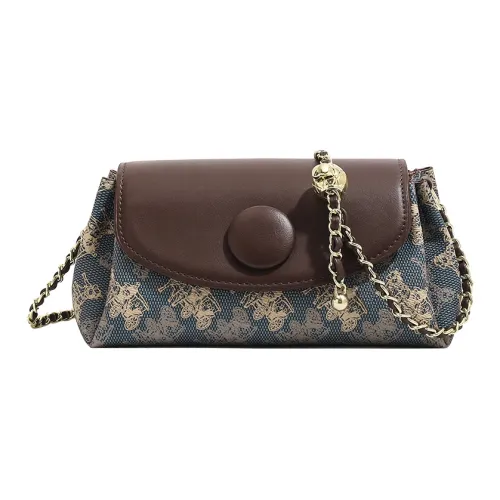 H YXIANG PVC Сумка через плечо Женская Синяя