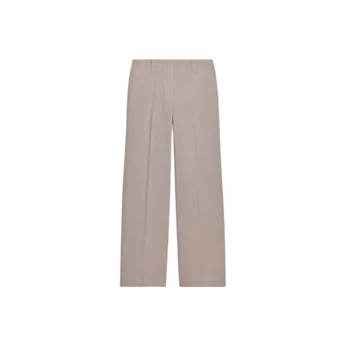 ZARA Collaboration Песочный Зебра С принтом Женские Повседневные Штаны