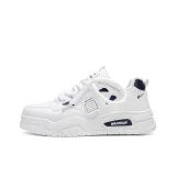 Белый темно-синий