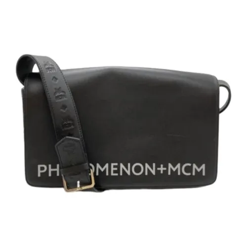 MCM Phenomenon Коллаборация Этикетка Сумка через плечо Сумка на плечо Женская Черная