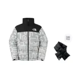 Свинцовый Белый/8H1 (Включает Черный Гусиный пух Шарф)