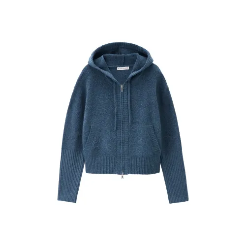 Giordano 05 Темный Glazed Зеленый Женский Трикотаж