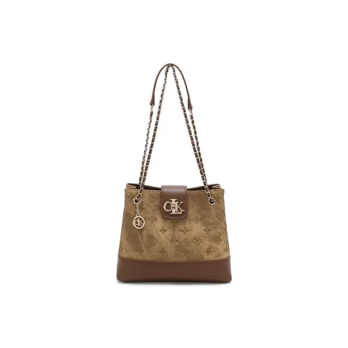 BETTINA VIVIAN ПУ (полиуретан) Сумка через плечо Стандартная Женская Коричневая