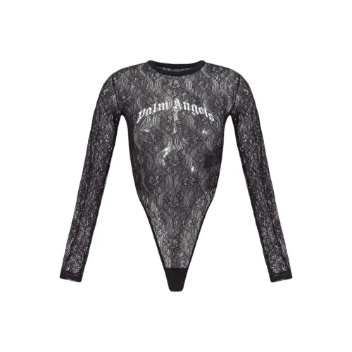 PALM ANGELS Черное женское боди