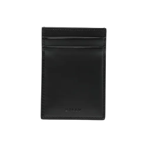 BALLY Телячья кожа Держатель для карт Стандартный Мужской Черный