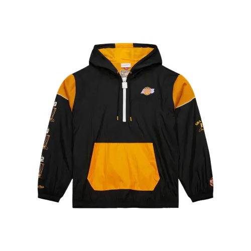 MITCHELL NESS Черный Команда OG 3,0 Anorak Куртка Унисекс