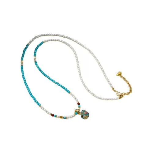 Mr. Shang Brass Necklaces Унисекс