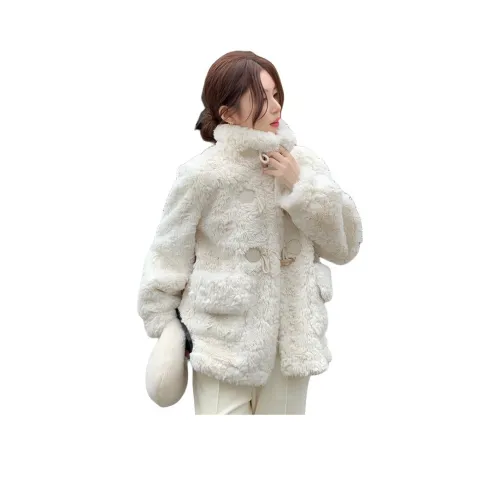 GUOZHEN Вельвет Feel Пальто Женское