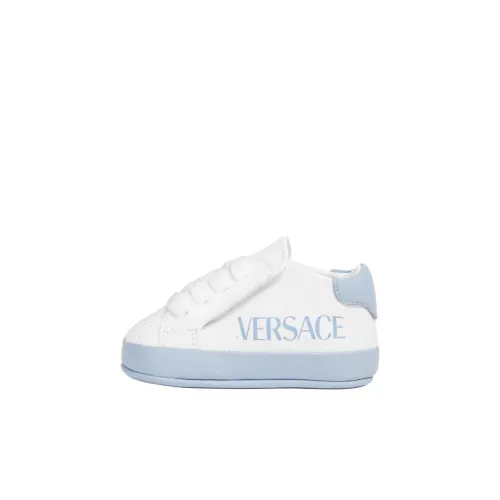 VERSACE Низкий топ Предходячая обувь для малышей Белый Infant и Toddler