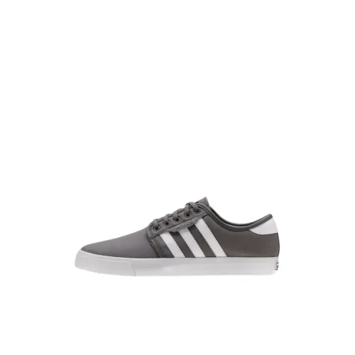 Adidas Originals Seeley Low Топ Детский Скейтбординг Серый Унисекс