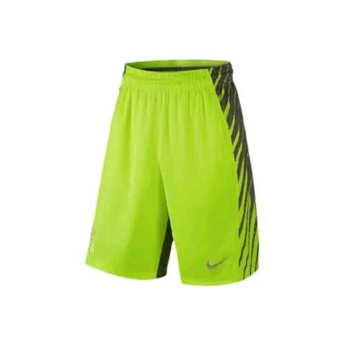 Nike Fluorescent Yellow Men's Casual Shorts Nike Флуоресцентные Желтые Мужские Повседневные Шорты