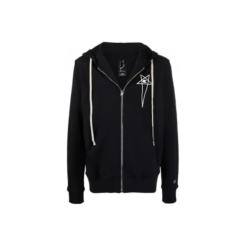 RICK OWENS совместный бренд RO X Champion Толстовка Мужской Черный