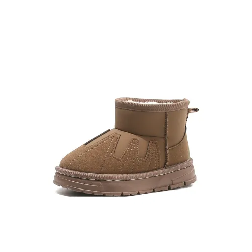 KINDDOG Устойчивый к истиранию противоскользящий низкий топ детские зимние сапоги