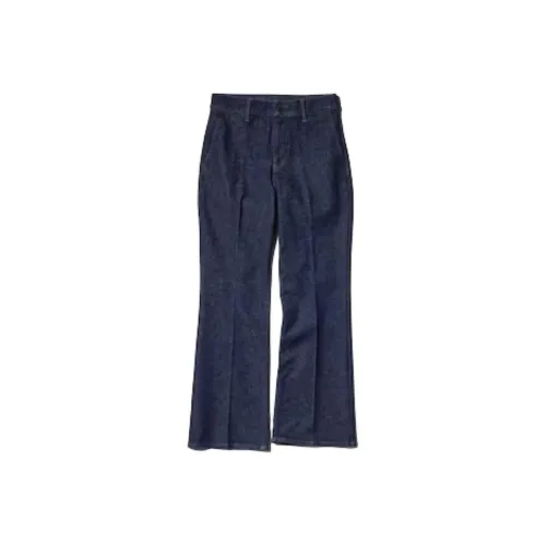 UNIQLO Джинсы Женские Морской Синий