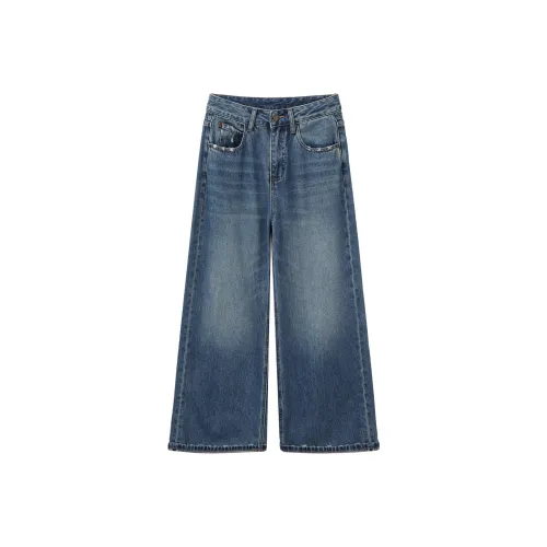 YOUXIANG Blue Women's Jeans YOUXIANG Синий Женские Джинсы