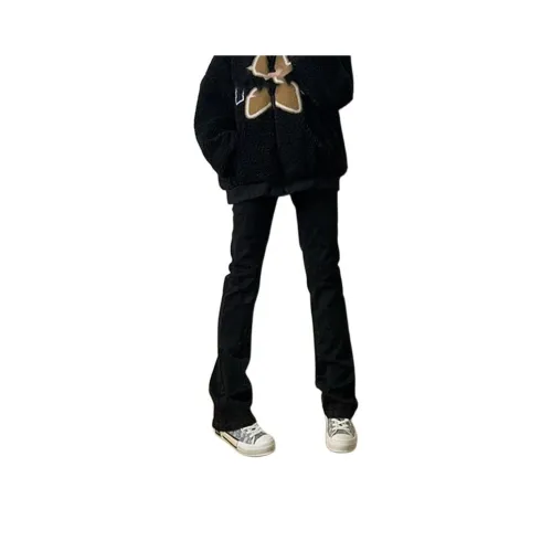 LEONBINNO Черные Унисекс Джинсы