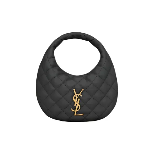 SAINT LAURENT Icarino Sheepskin Bag Small Women's Black