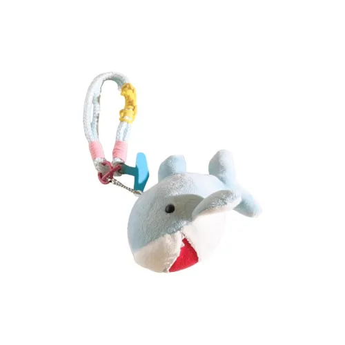 KEBO Креативный Синий Big Mouth Акула Кукла Плюшевый Брелок 9 см Рекомендуемая Высота