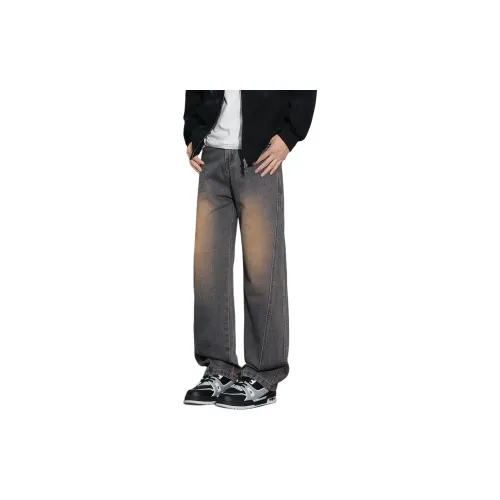 MARK WAFFLE Унисекс Джинсы