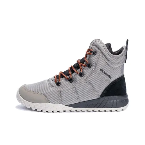 Columbia Термические Аbrasion-Resistant Slip-Resistant Crew Сноубутсы Мужские Серые