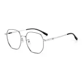 92443 Черная Серебряная Оправа