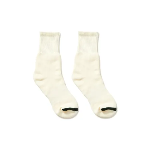 714STREET Ecru Unisex MID Носки до икры