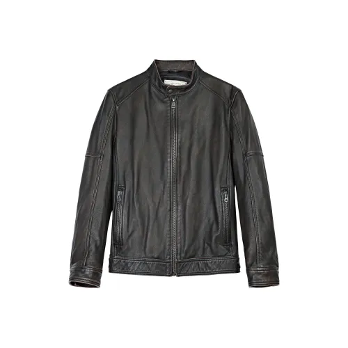 MCS Натуральная кожа Куртка Мужская