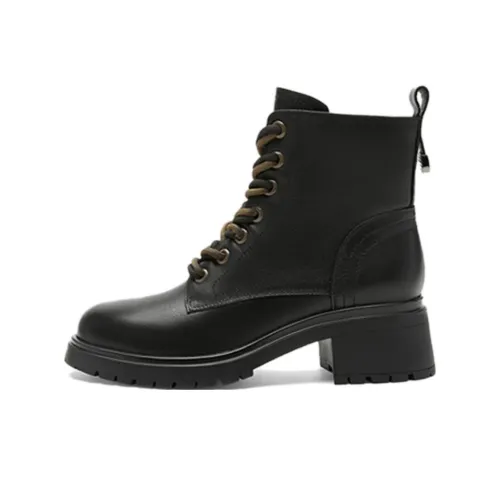 NINE WEST Martin Boots Черный флис с подкладкой Женские