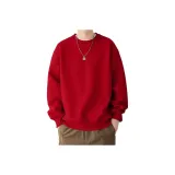 Красный свитшот с круглым вырезом, стандартное издание