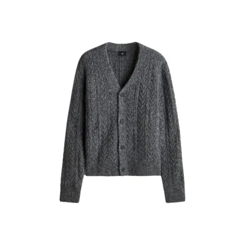 H M Смешанные Темно-Серые Мужские Свитера