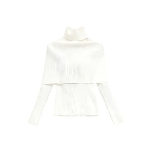 POPO.INFO Белый Женский Трикотаж